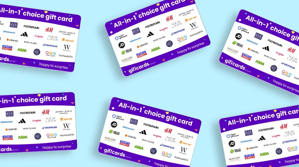 All in one Choice gift card